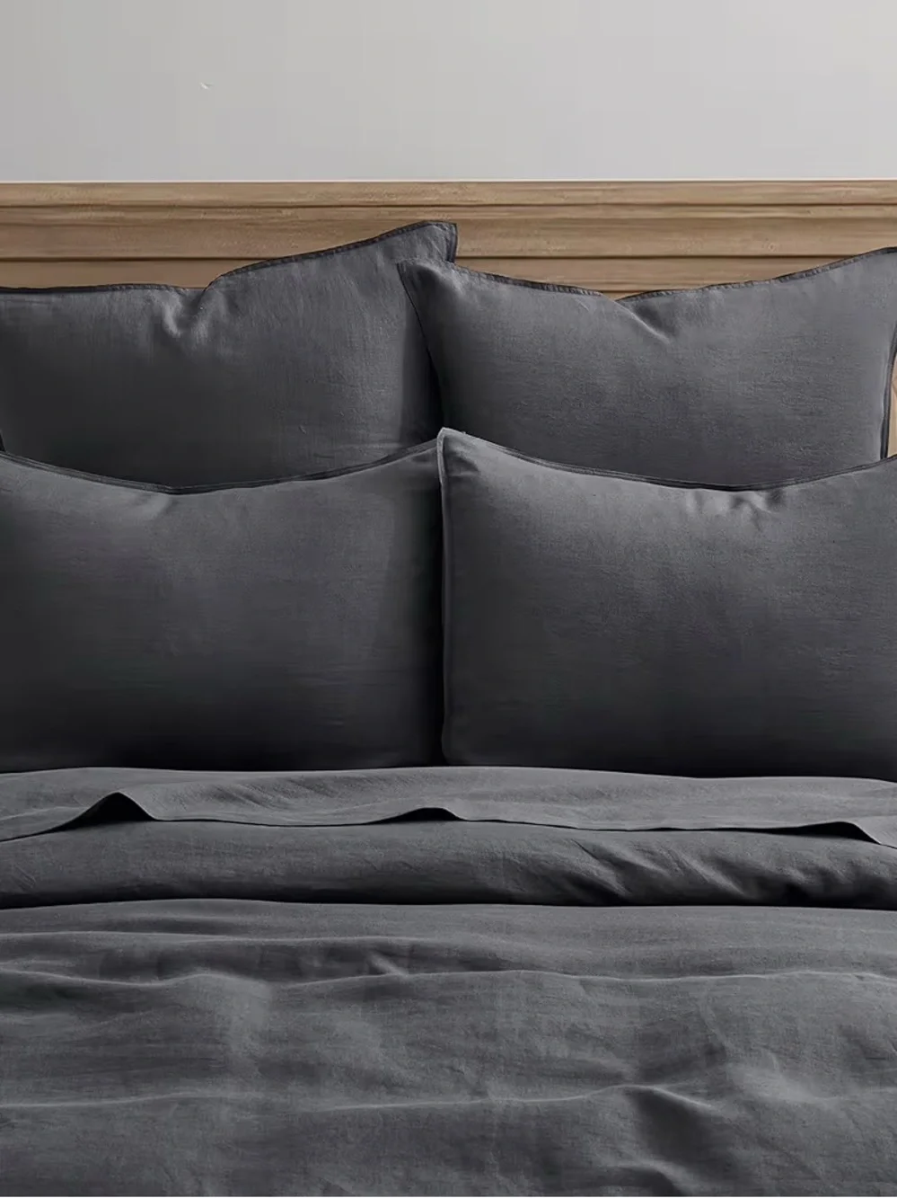 ATLINIA 100% Linen Pillowcases 2, Standard 20